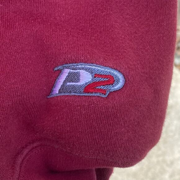 Arkansas Razorback Hogs NCAA Pro Player P2 red hoodie sweatshirt Size Large - Picture 6 of 6